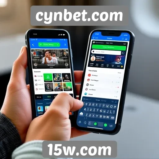 Experiência do usuário no cynbet.com em dispositivos móveis