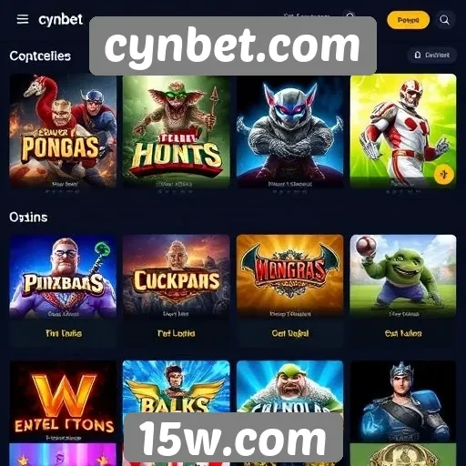 Comparativo entre os jogos oferecidos no cynbet.com